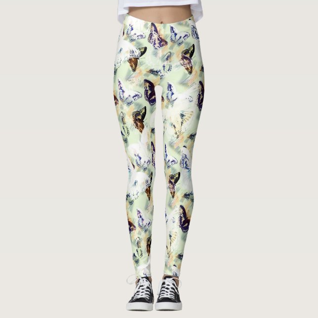Lovely butterfly stylish leggings (Front)