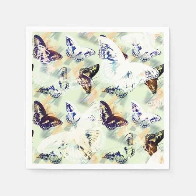 Lovely butterfly stylish napkin (Front)