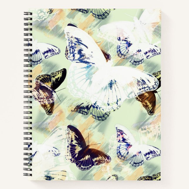 Lovely butterfly stylish  notebook (Front)