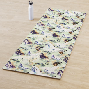 Lovely butterfly stylish  yoga mat