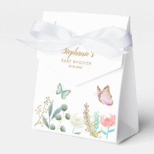 Lovely Butterfly Theme Baby Shower Favour Box