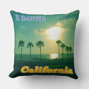 "Lovely California 1" Pillow