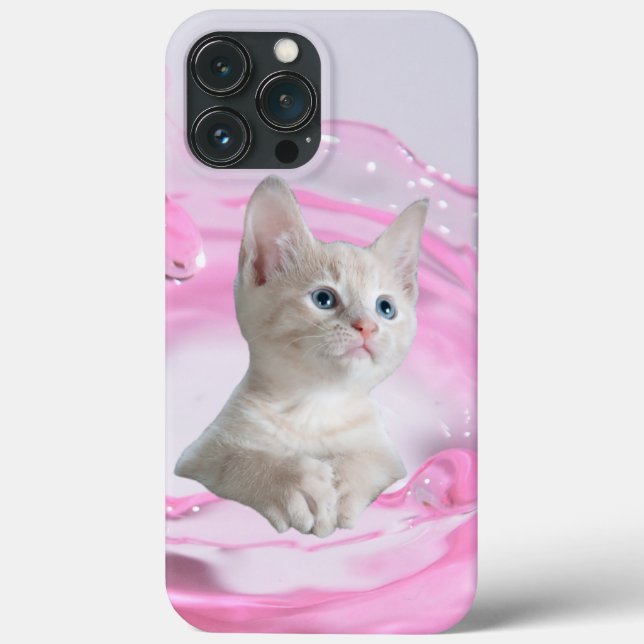Lovely Cat Case-Mate iPhone Case (Back)
