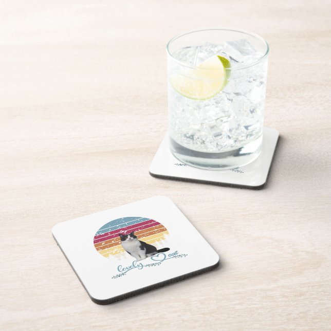 Lovely Cat Coaster (Right Side)