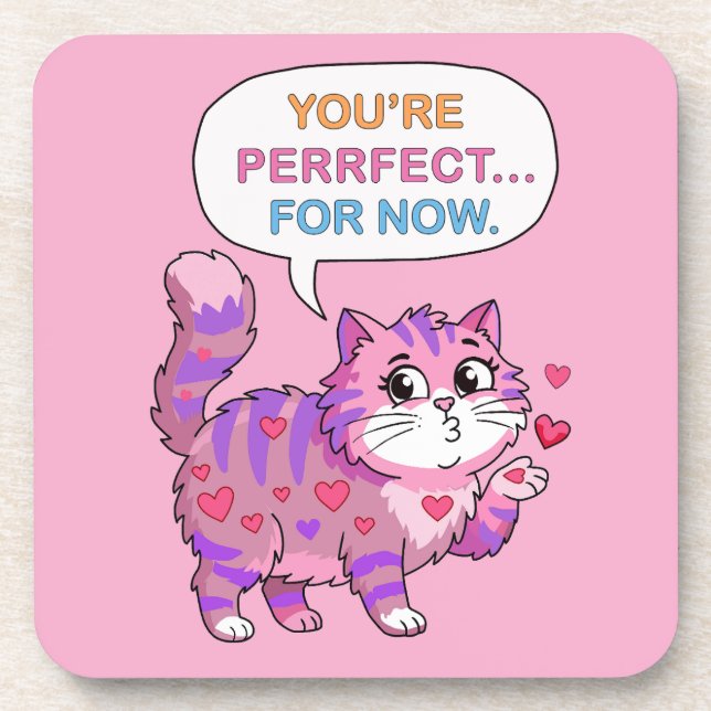 Lovely cat coaster (Front)