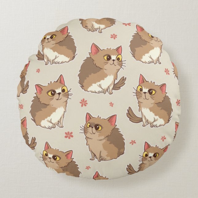  lovely cat cushion (Front)