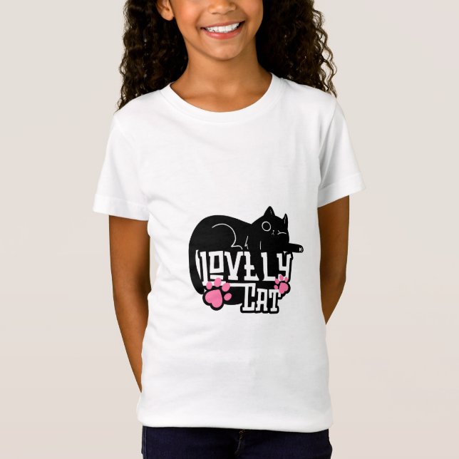 Lovely Cat T-Shirt (Front)