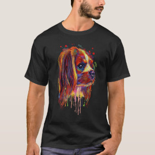 Lovely Cavalier I Miss You Too Splash Art T-Shirt