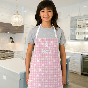 Lovely chef apron. Children's aprons with name