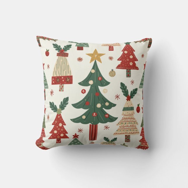 lovely christmas tree cushion (Front)