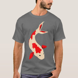 Lovely Chubby Kohaku Koi for Fish Lovers T-Shirt