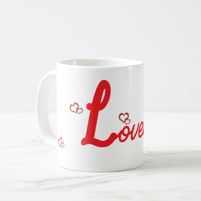 Lovely Coffee Mug (Front Left)