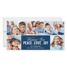 Lovely Collage Holiday Photo Card