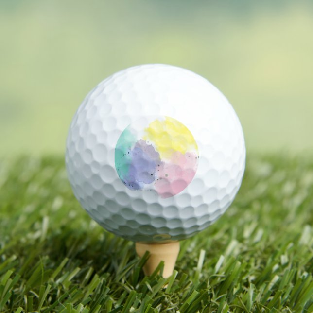 Lovely Colors With a Gentle Touch   Golf Balls (Insitu Tee)