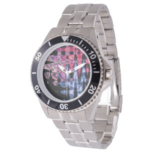 Lovely cool perfect colours Custom Stainless Steel Watch