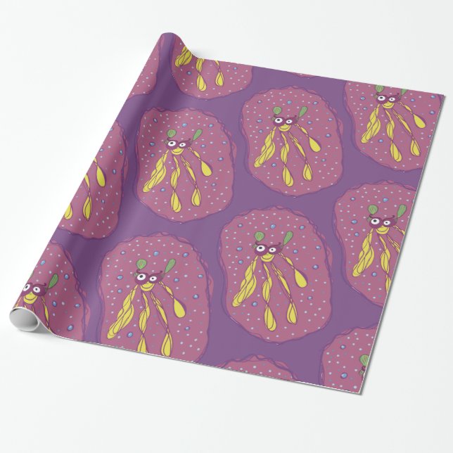 Lovely creature Wrapping Paper (Unrolled)