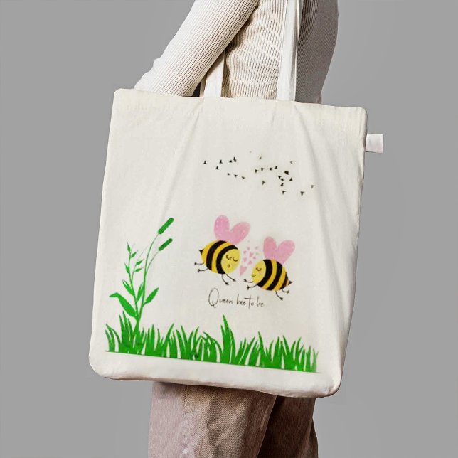 Lovely cute bee Tote Bag (Lovely cute bee Tote Bag
)