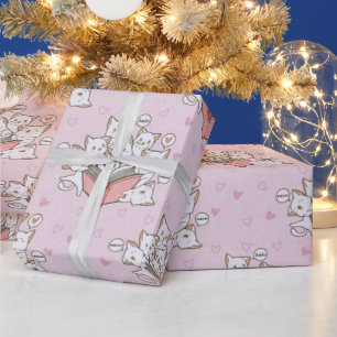 lovely Cute Cat Wrapping Paper