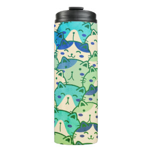 Lovely cute Pattern Cats Kitten, Modern Leggings Thermal Tumbler