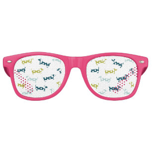 Lovely dachshunds in great colours retro sunglasses