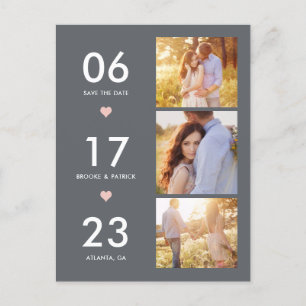 Lovely Date EDITABLE COLOR Save The Date Postcard