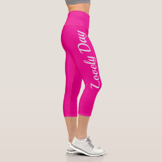 Lovely Day Capri Leggings