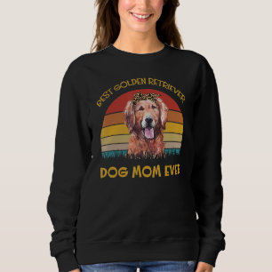 Lovely Dog Holder Dog Best Dog Mum Golden Retriev Sweatshirt
