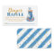 Lovely Dolphin Sea Adventure Diaper Raffle Ticket
