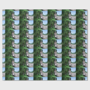 Lovely Donkey Portrait Wrapping Paper