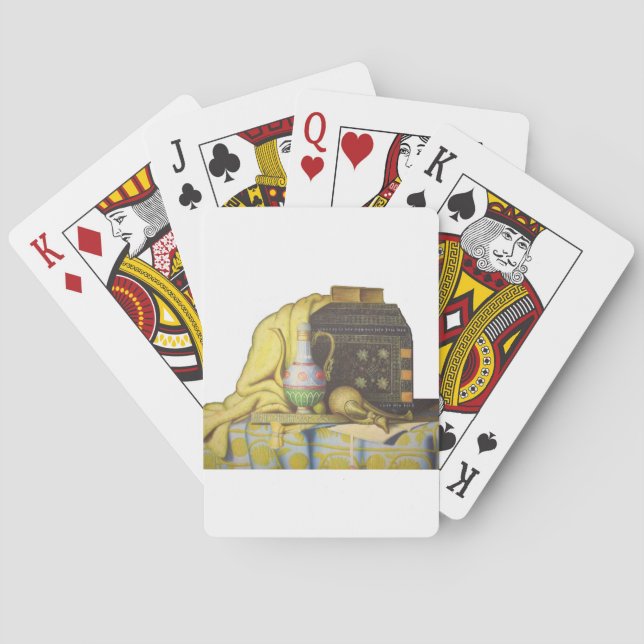 Lovely Egyptian Artefacts: Secrets of the Pharaohs Playing Cards (Back)