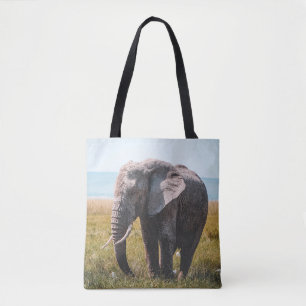 LOVELY ELEPHANT TOTE BAG