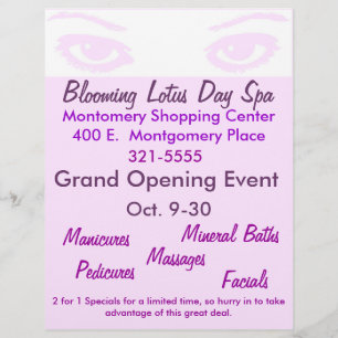 Lovely Eyes Business Flyer