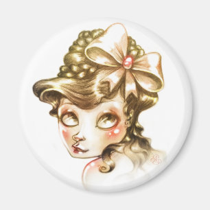 Lovely Face Magnet
