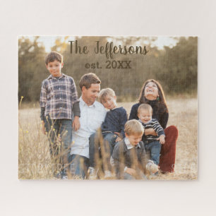 Lovely Family Photo Jigsaw Puzzle