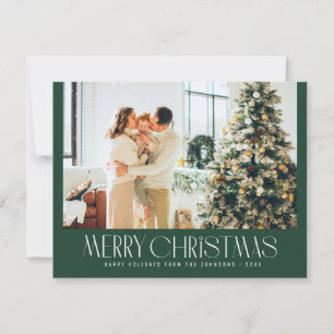 Lovely Family Photo Merry Christmas Holiday Card