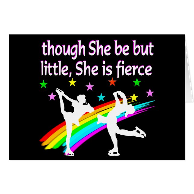 LOVELY FIGURE SKATER DUO DESIGN (Front Horizontal)