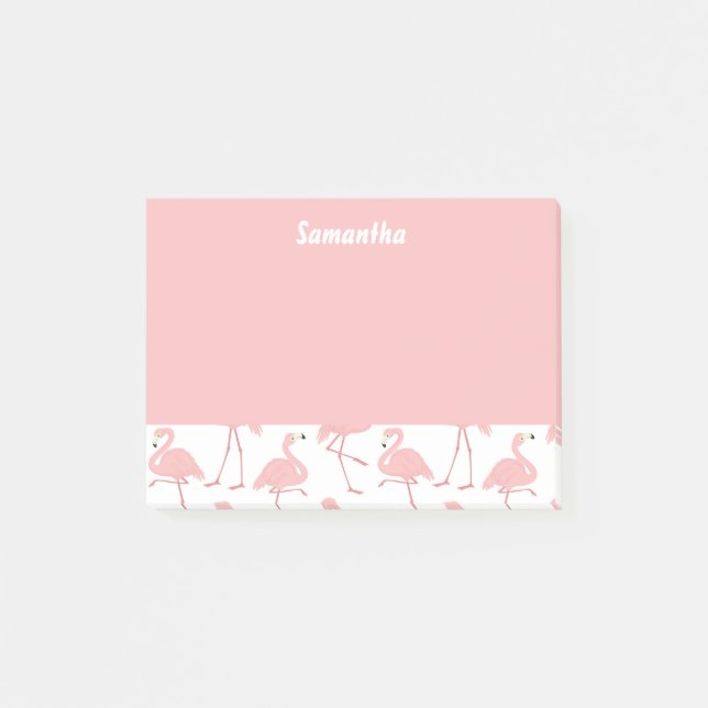 Lovely Flamingos  Post-it Notes (Front)