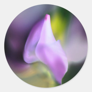 Lovely Flower Print Round Sticker