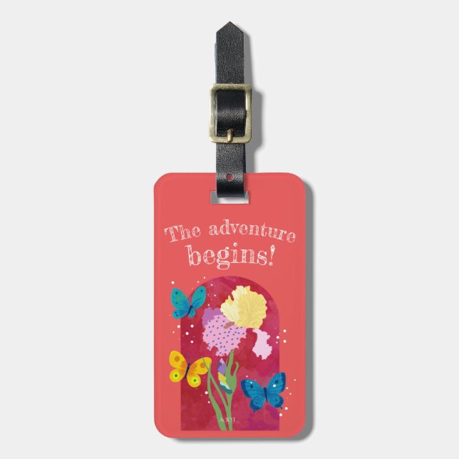 lovely flower tag -iris- (Front Vertical)