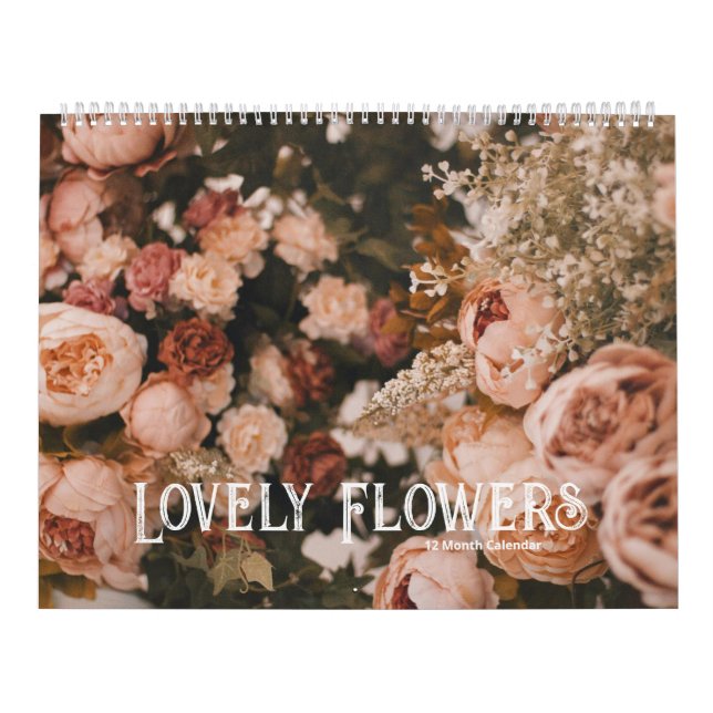 Lovely Flowers Calendar (Cover)