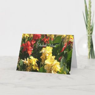 Lovely Flowers Thank You Card