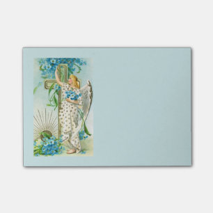 Lovely Forget Me Not Angel Post-it Notes