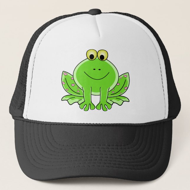 Lovely Frog Trucker Hat (Front)