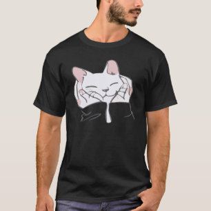 Lovely Fuuny kitty Cute cat petting for cat T-Shirt