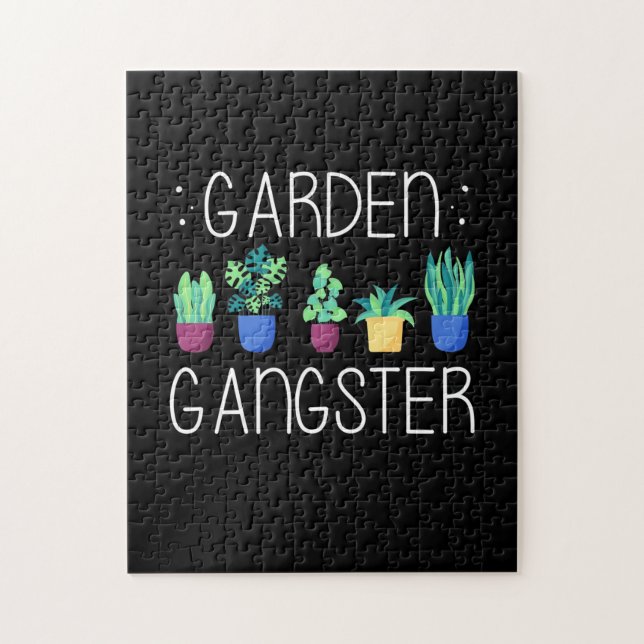 Lovely Garden Lady Jigsaw Puzzle (Vertical)