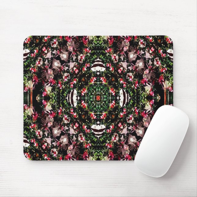 Lovely garden....... mouse pad (With Mouse)