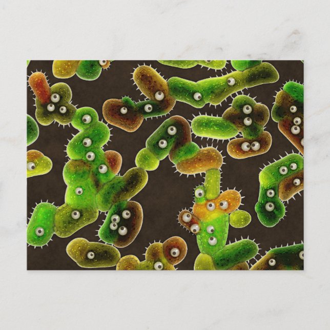 Lovely Germs - Postcard (Front)