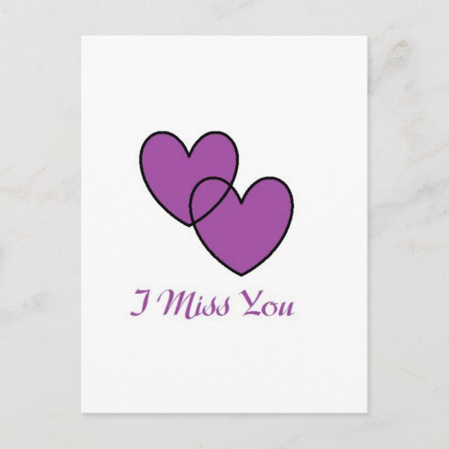 Lovely Heart Postcard (Front)
