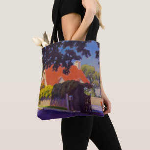 Lovely Home in Maine Tote Bag