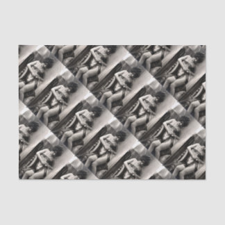 Lovely in Lace Sexy Woman Lingerie Vintage Pin-Up Tissue Paper